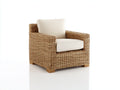 Poltrona da giardino-rattan-legno-85x82x77 cm-naturale-bianco-stile contemporaneo
